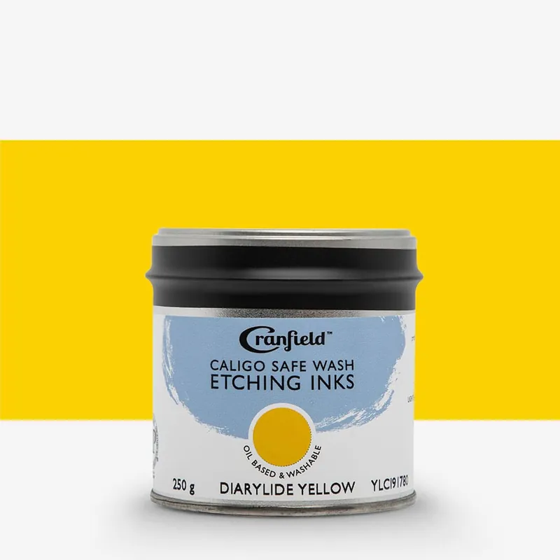 Nouvel Arrivage Cranfield Caligo Safe Wash encre de taille-douce boîte 250 g jaune diarylide