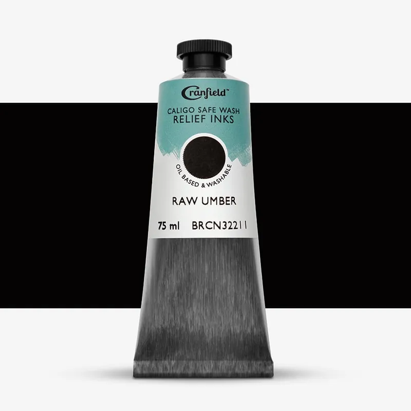 Offre Du Jour Cranfield Caligo Safe Wash encre de gravure (relief) 75 ml terre d‘ombre naturelle