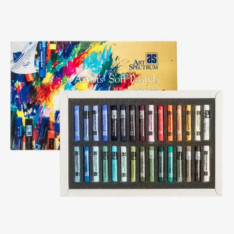 Art Spectrum pastels tendres set de 30 paysage marin Meilleur Choix