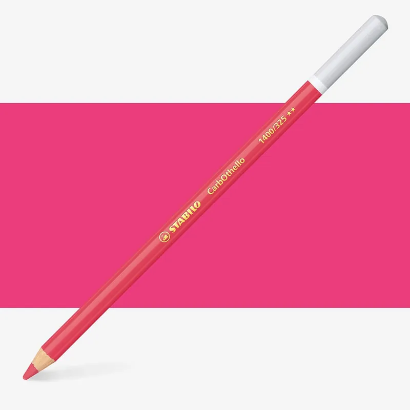 Stabilo Carbothello crayon pastel rouge carmin foncé 325 Commander Maintenant