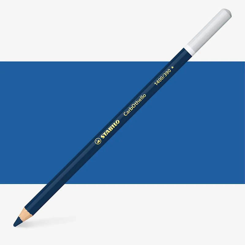 Vente Flash Stabilo Carbothello crayon pastel bleu de Prusse 390