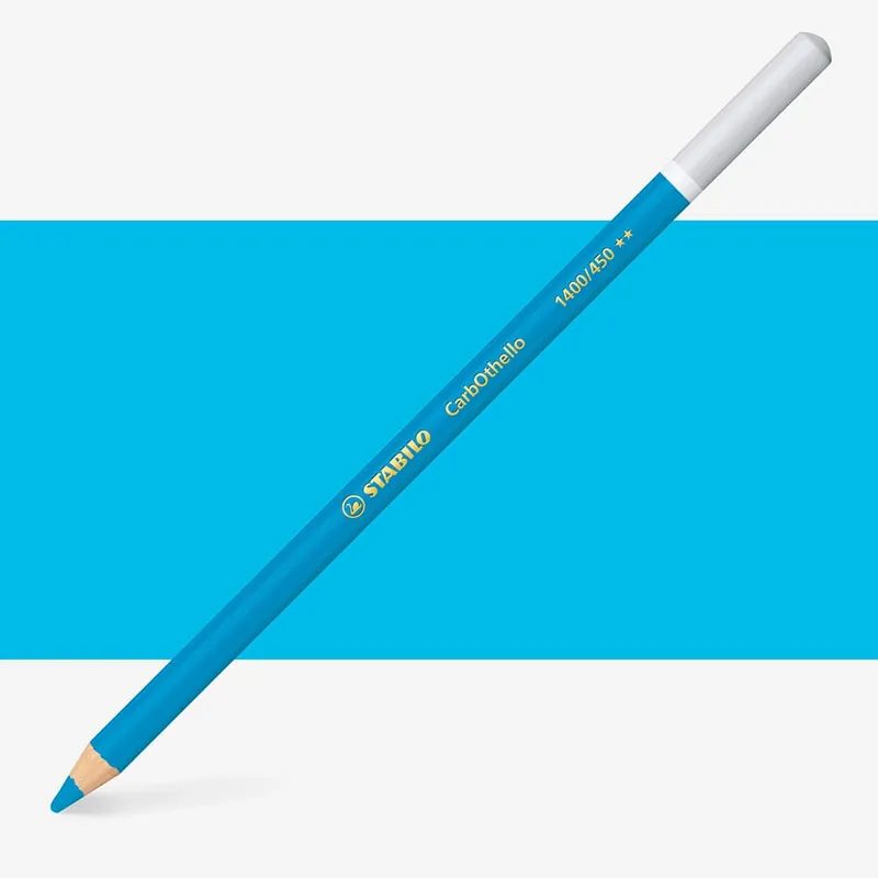 Stabilo Carbothello crayon pastel bleu cyan 450 Seulement Aujourd'hui