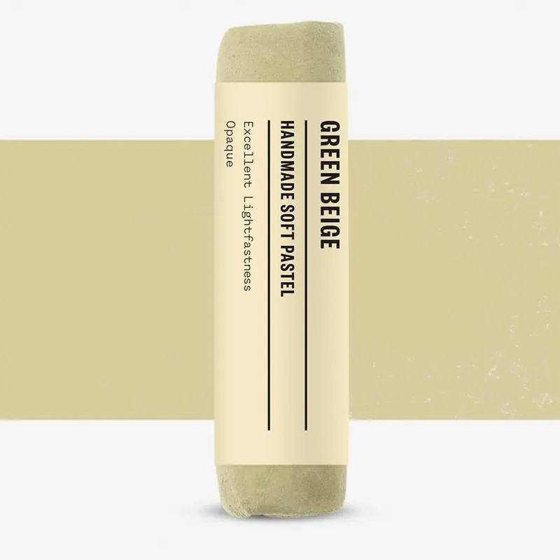 Jackson‘s Pastel tendre fait main Beige vert Affaire À Saisir