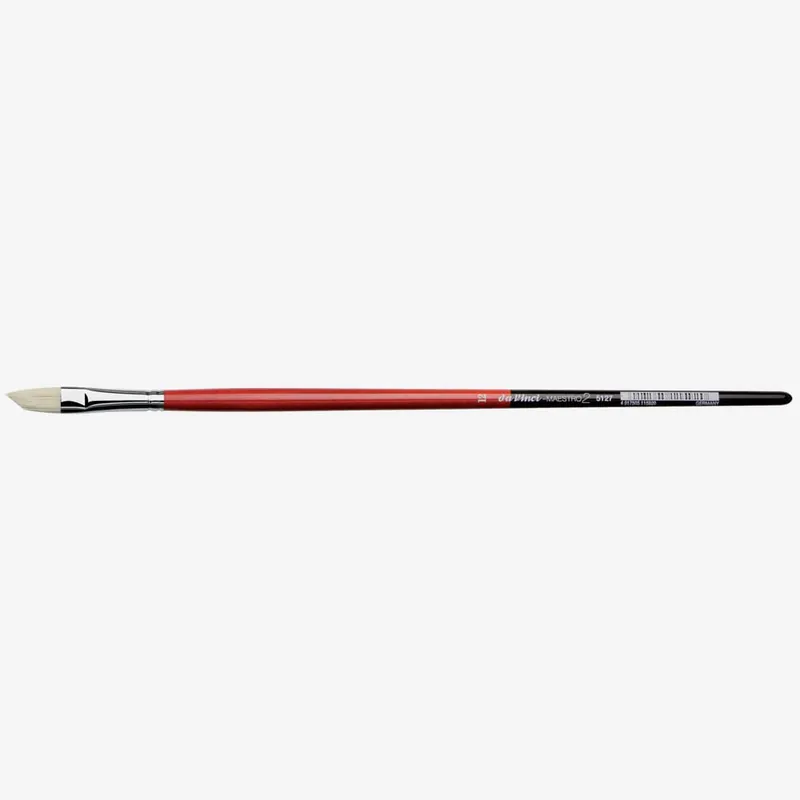 Da Vinci Maestro 2 Pinceau en soies de porc Série 5127 Bord biseauté Taille 12 Livraison Express