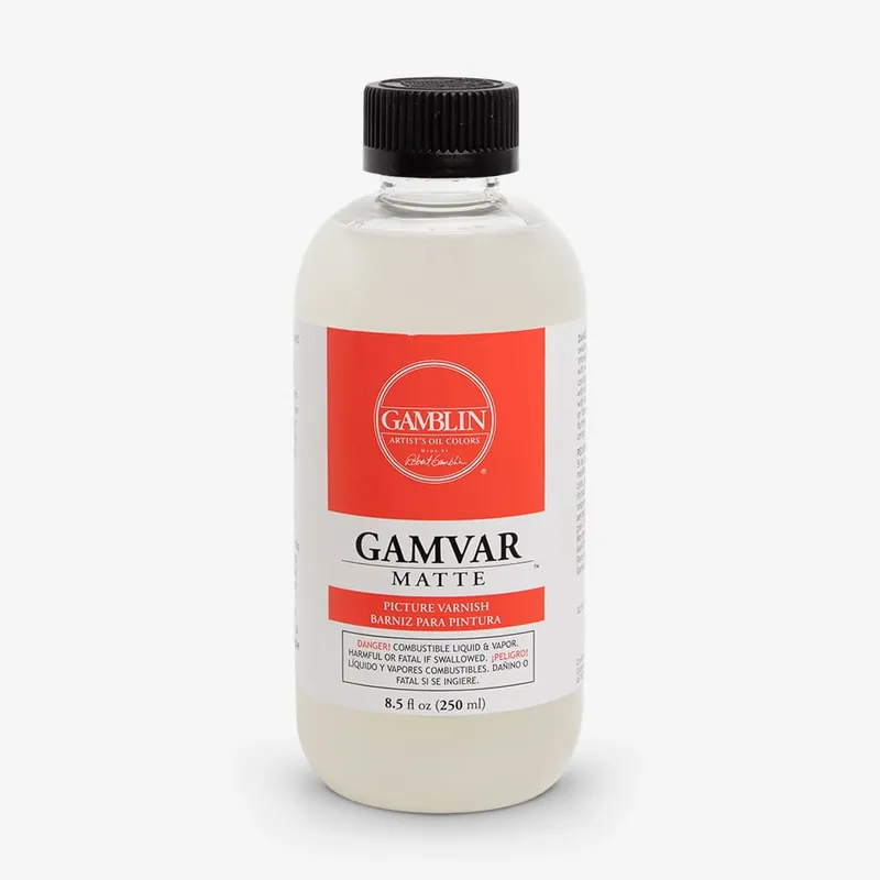Top Vente Gamblin Vernis pour tableau Gamvar mat 250 ml