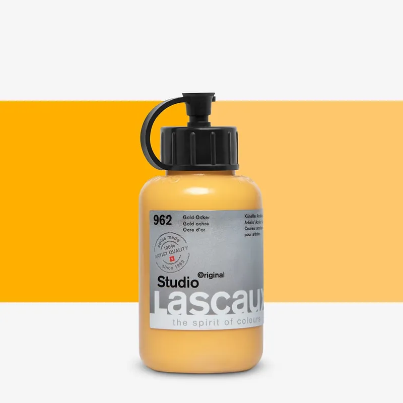 Lascaux Studio Acrylic 85 ml ocre doré Meilleur Choix