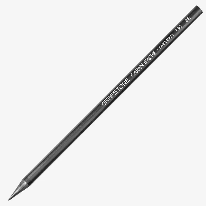 Certifié Caran d‘Ache Grafstone Crayon Graphite 6B