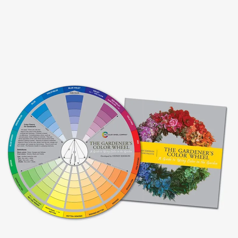 Color Wheel Company roue des couleurs du jardinier avec livret Promotion Saisonnière