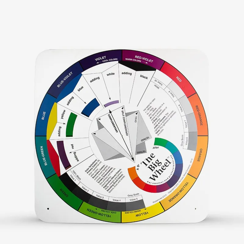 Meilleur Choix Color Wheel Company Le Grand Cercle Cercle chromatique 25in