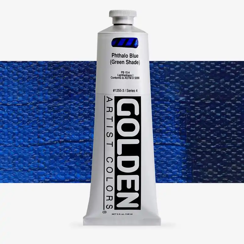 Prix Promo Golden Heavy Body Peinture acrylique 148 ml Bleu phtalo (nuance vert)
