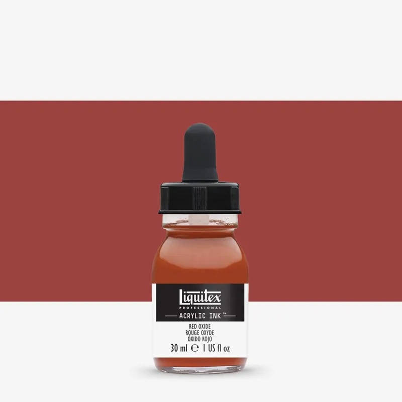 Quantité Limitée Liquitex Professional encre acrylique 30 ml rouge oxyde