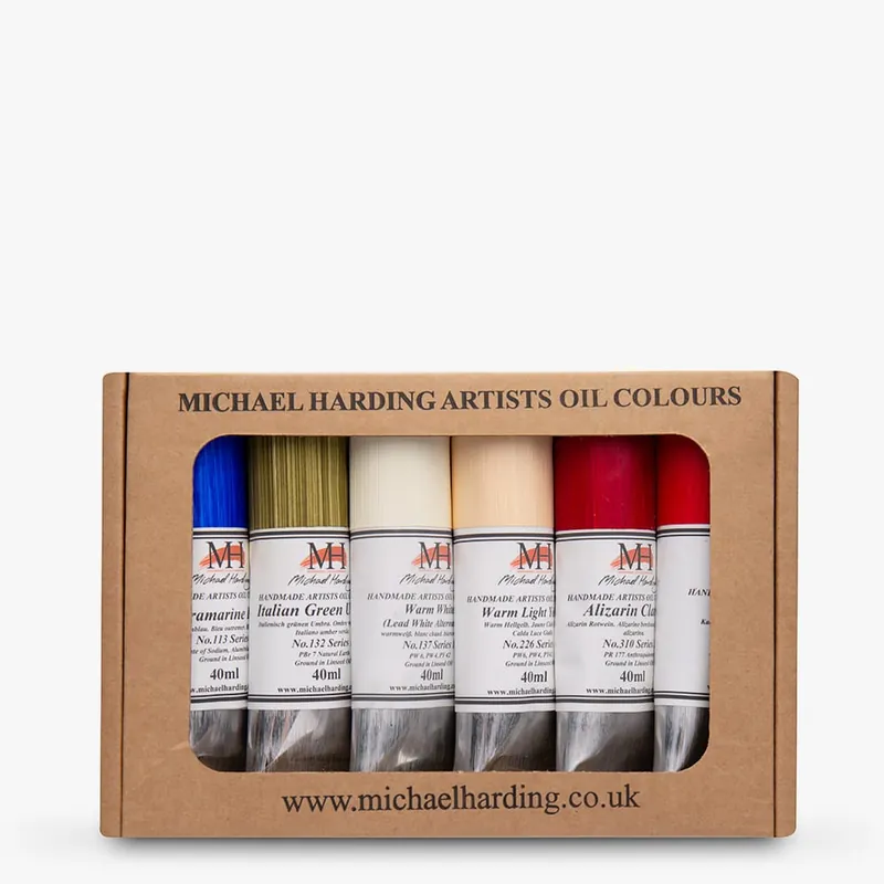 Michael Harding Peinture à l‘huile Coffret Maîtres modernes 6x40 ml Petit Prix