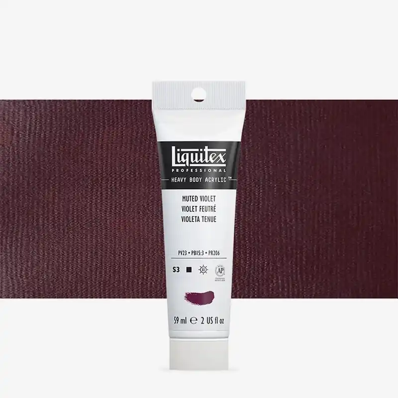 Populaire Liquitex Professional peinture acrylique Heavy Body 59 ml violet sourd
