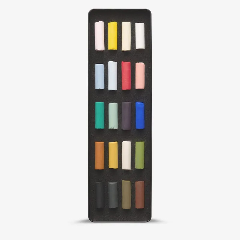 Art Spectrum pastel tendre demi-bâtonnet coffret de 20 assortiment Retour Gratuit