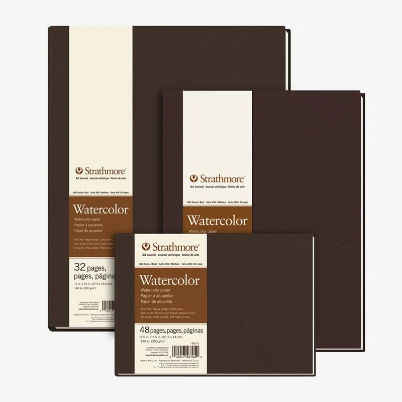 Nouvel Arrivage Strathmore Série 400 Aquarelle Carnets d’art reliés