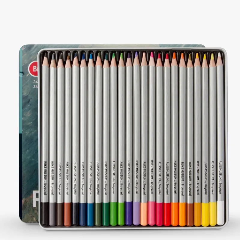 Bruynzeel Rijksmuseum Crayons aquarellables Aquarel Assortiment de 24 Prix Cassé