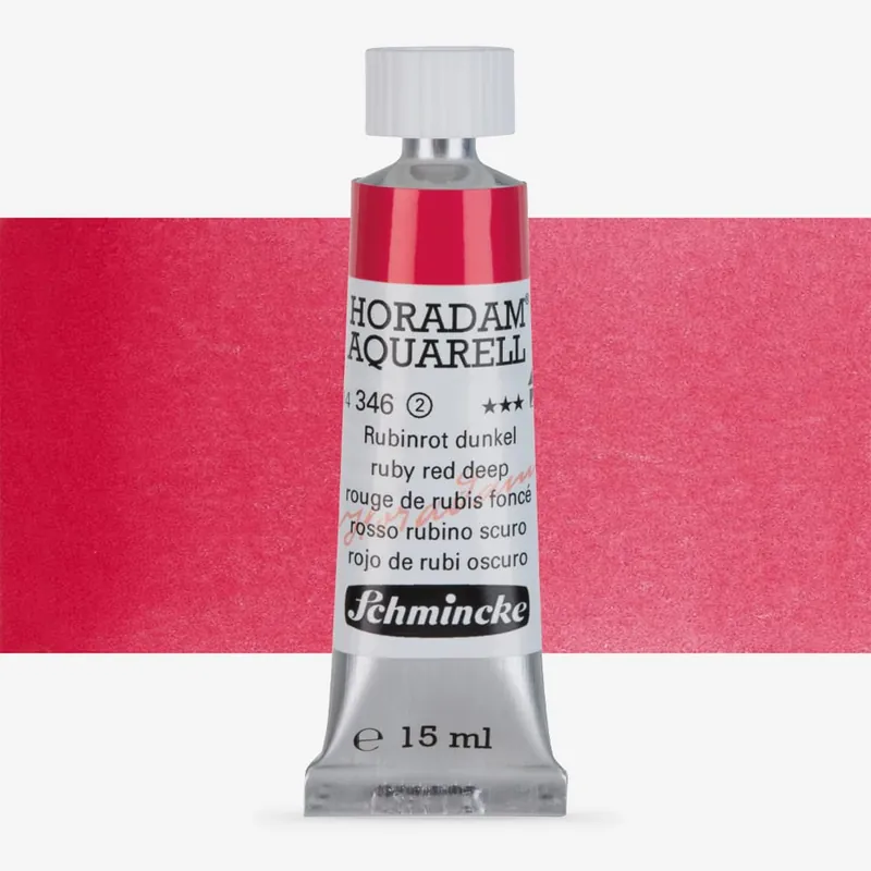 Offre Limitée Schmincke Aquarelle Horadam 15 ml Rouge rubis foncé