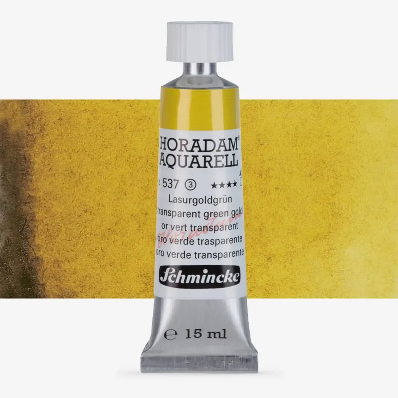 Promotion Saisonnière Schmincke Aquarelle Horadam 15 ml Vert doré transparent