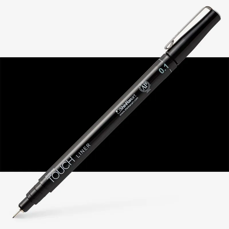 ShinHan Touch Liner 0,1 mm noir Expédié Aujourd'hui