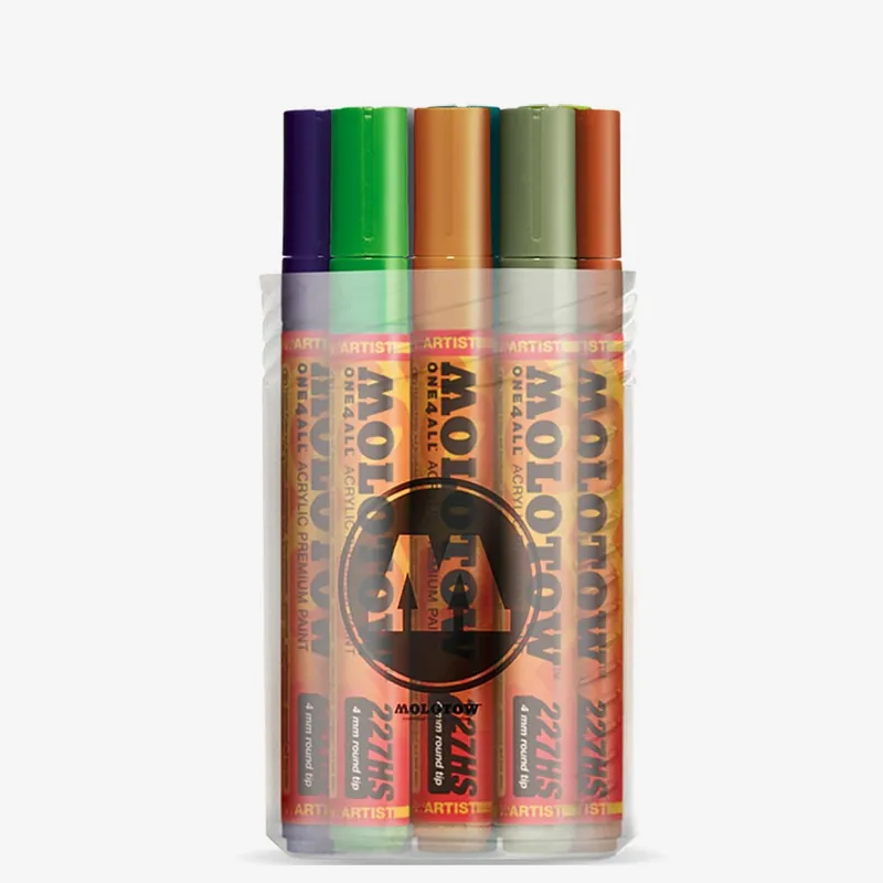 Nouveauté Molotow One4All 227HS marqueur acrylique 4 mm kit principal II set de 12