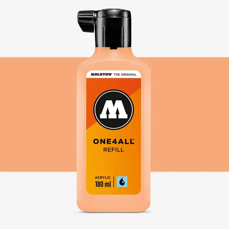 Prix Bas Molotow One4All recharge de peinture acrylique 180 ml pêche pastel 117