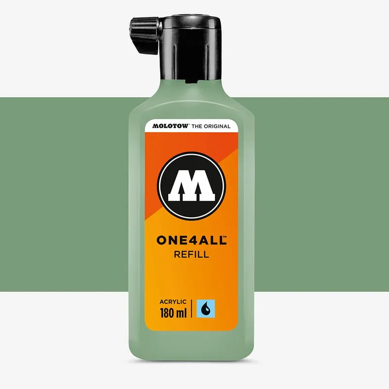 Réduction Molotow One4All recharge de peinture acrylique 180 ml Amazonas clair 205