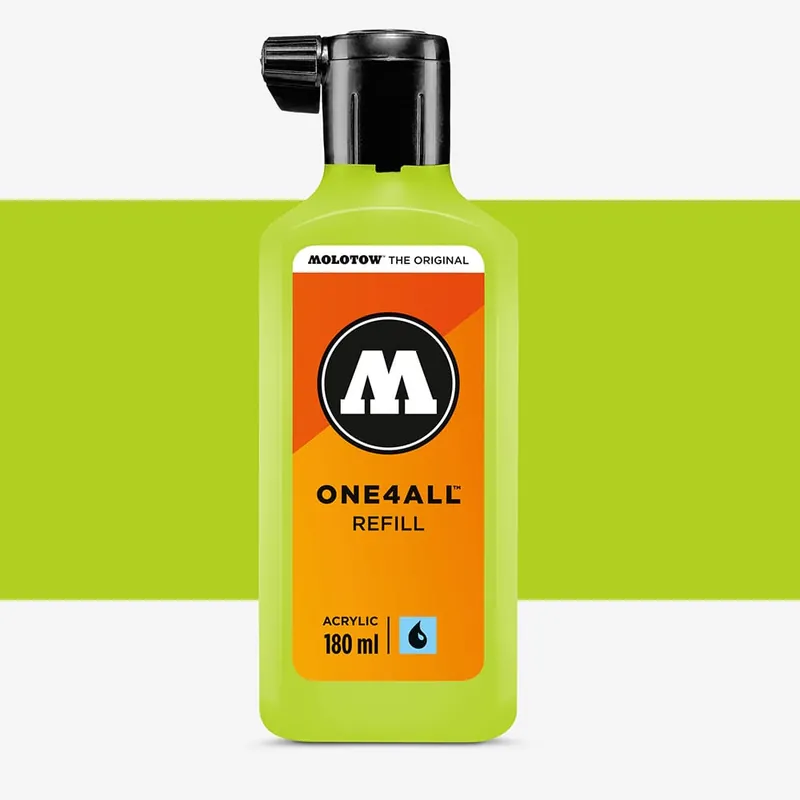 Molotow One4All recharge de peinture acrylique 180ml Grasshopper 221 Bon Marché