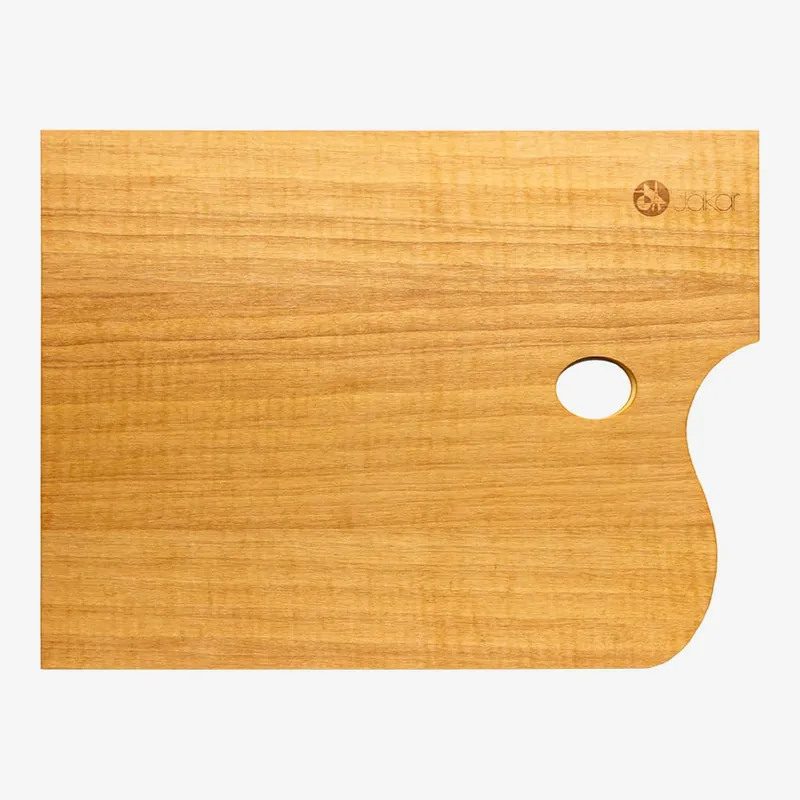 Jakar palette rectangulaire en noyer vernie 30 x 40 cm Commander Maintenant