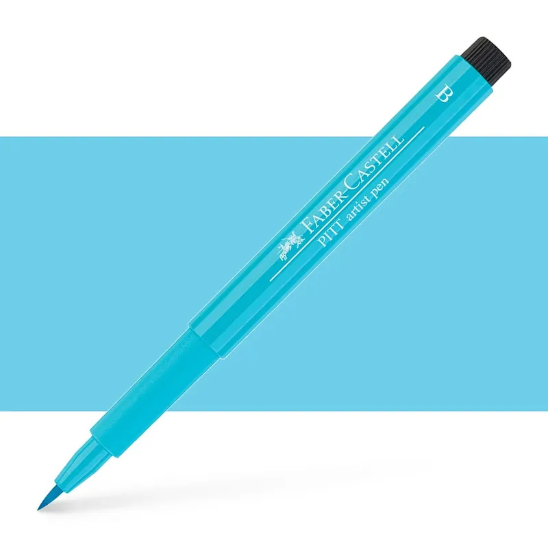 Faber-Castell Pitt Feutre pinceau d’artiste Turquoise de cobalt clair Vente Flash