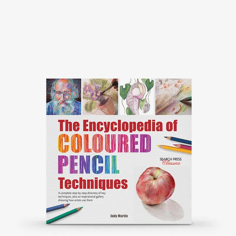 Acheter Direct L’encyclopédie des techniques au crayon de couleur guide complet pas à pas des techniques essentielles — Livre de Judy Martin