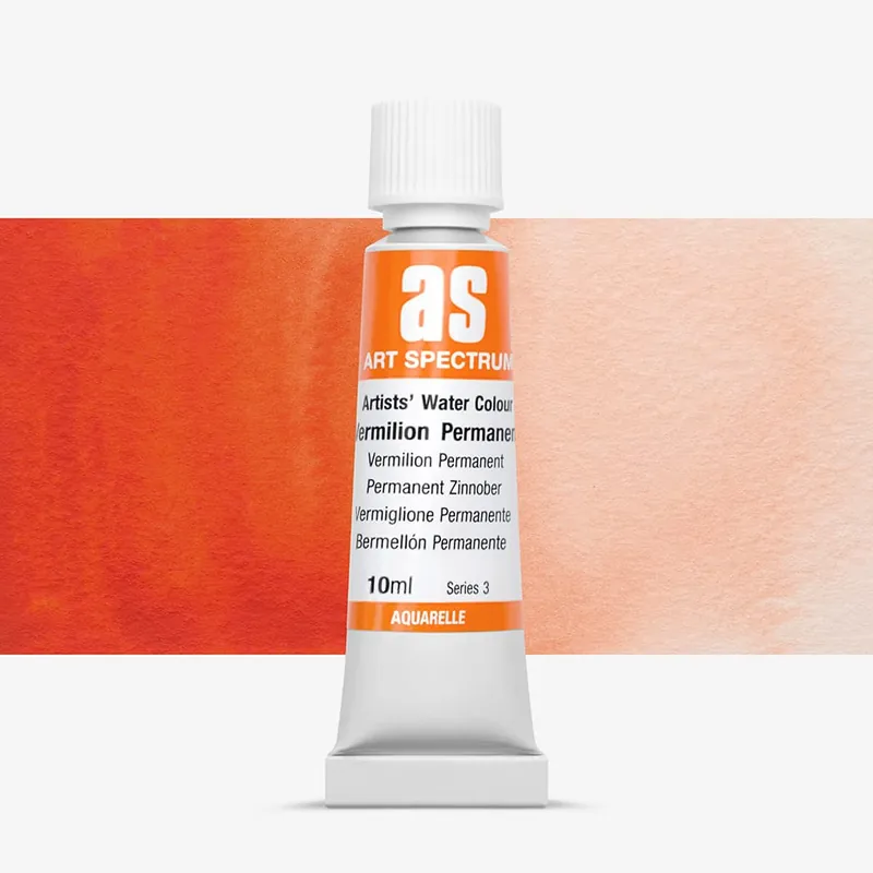 Art Spectrum aquarelle beaux-arts 10 ml vermillon permanent Offre Du Jour