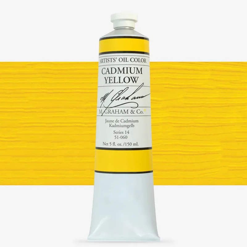 Meilleure Vente M. Graham peinture à l’huile extra-fine 150 ml jaune de cadmium
