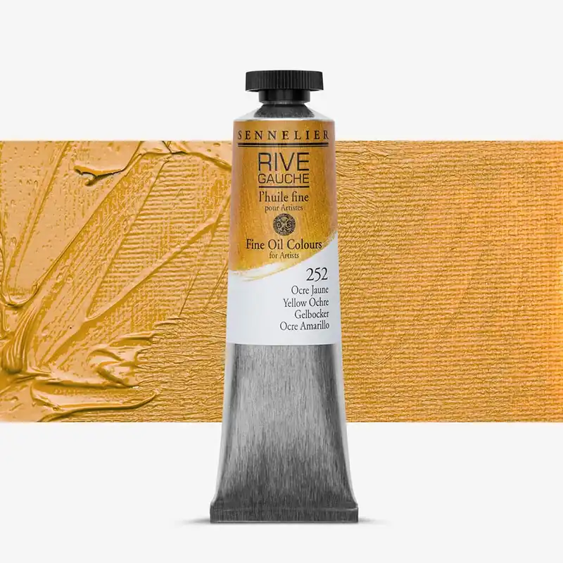 Offre Exclusive Sennelier Rive Gauche Peinture à l‘huile 40 ml Ocre jaune