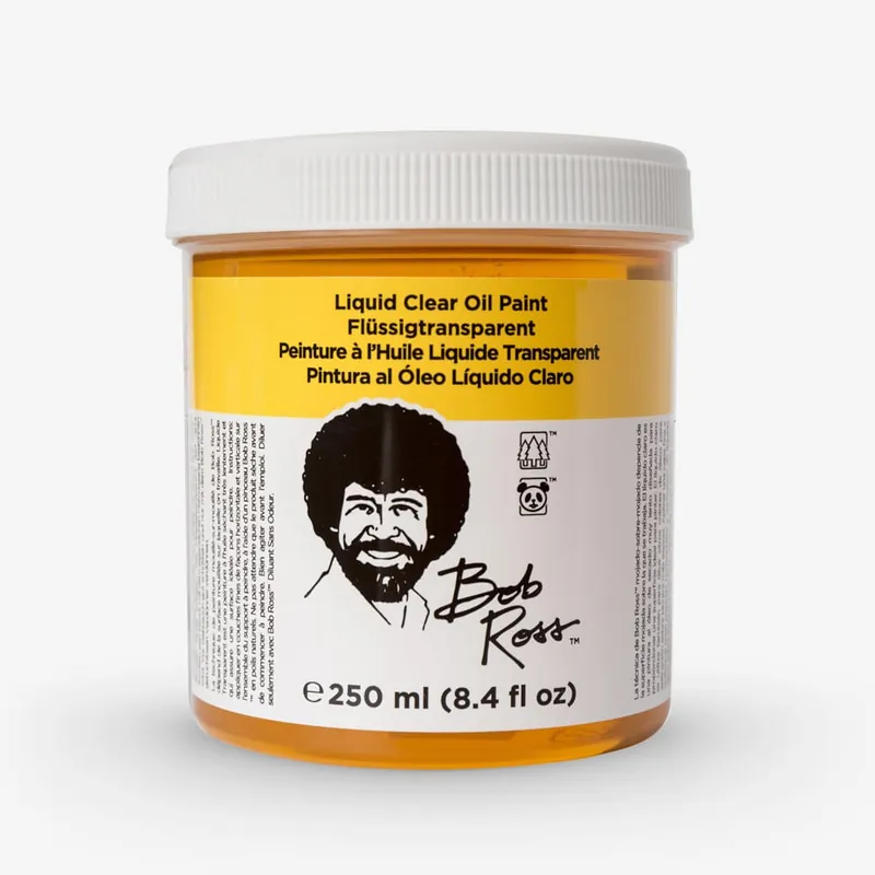 Bob Ross Peinture à l‘HuileLiquide Transparent 250 ml Expédition Rapide