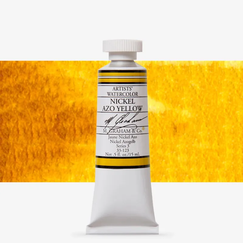 Super Prix M. Graham aquarelle extra-fine 15 ml jaune azo au nickel