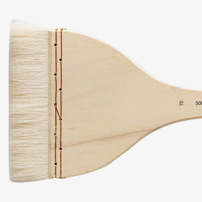 Silver Brush Atelier Hake manche long plat taille 70 largeur 120 mm Meilleur Prix