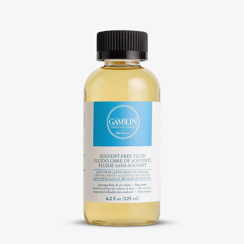 Gamblin médium de peinture à l’huile fluide sans solvant / alkyd 125 ml Prix Choc
