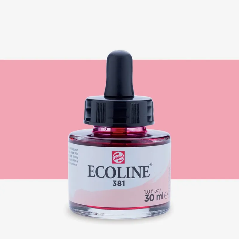 Royal Talens Ecoline encre aquarelle liquide 30 ml rouge pastel Pas Cher