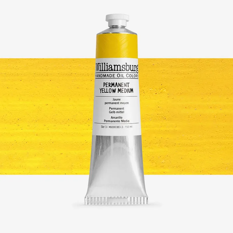 Williamsburg peinture à l‘huile 150 ml (5 oz) jaune permanent moyen Must-Have