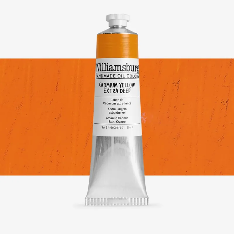 Vente Directe Williamsburg peinture à l‘huile 150 ml (5 oz) jaune de cadmium extra foncé