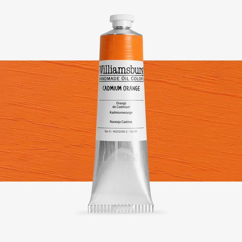 Promotion Williamsburg peinture à l‘huile 150 ml (5 oz) orange de cadmium