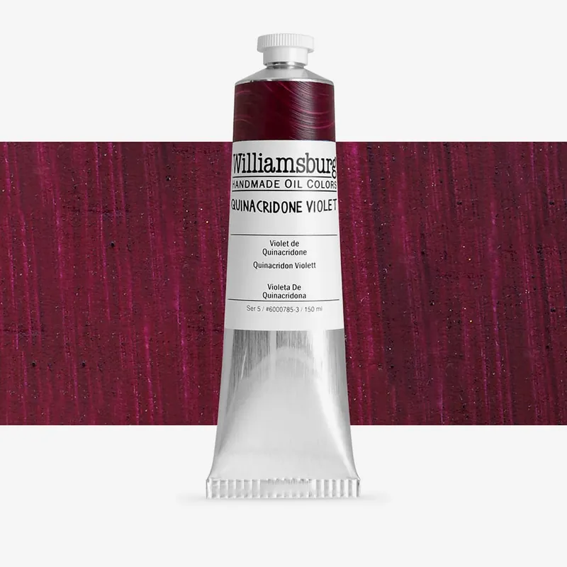 Williamsburg peinture à l’huile 150 ml (5 oz) violet quinacridone Super Prix
