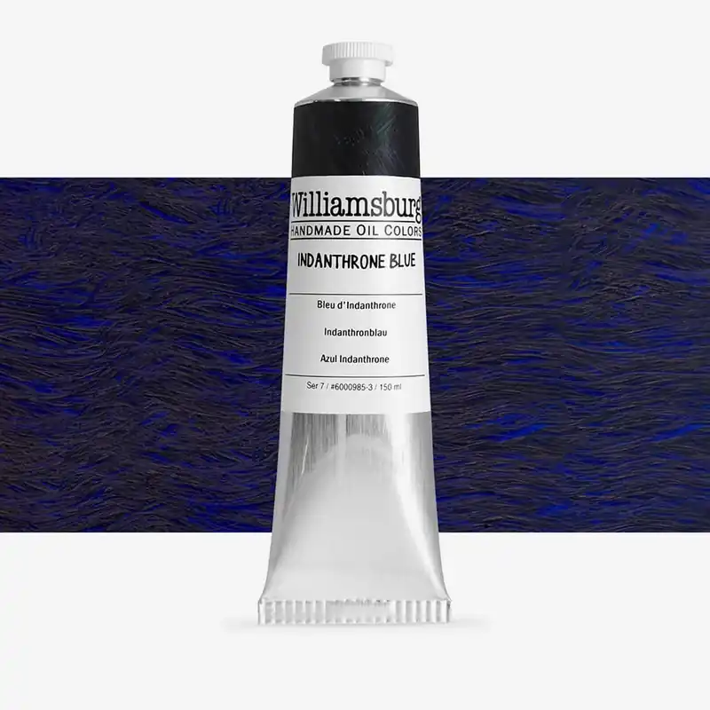 Williamsburg peinture à l’huile 150 ml (5 oz) bleu indanthrone Prix Promo