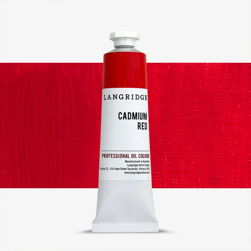 Paiement Sécurisé Langridge Peinture à l‘Huile 40ml Cadmium Red