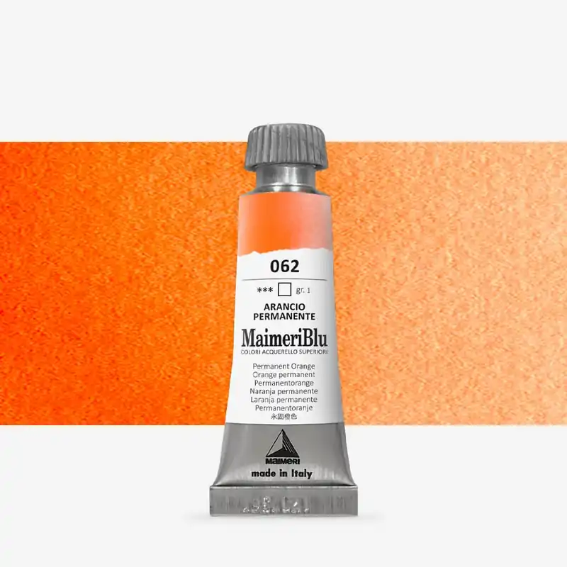 Offre Du Jour MaimeriBlu Peinture Aquarelle Demi- godet Permanent Orange