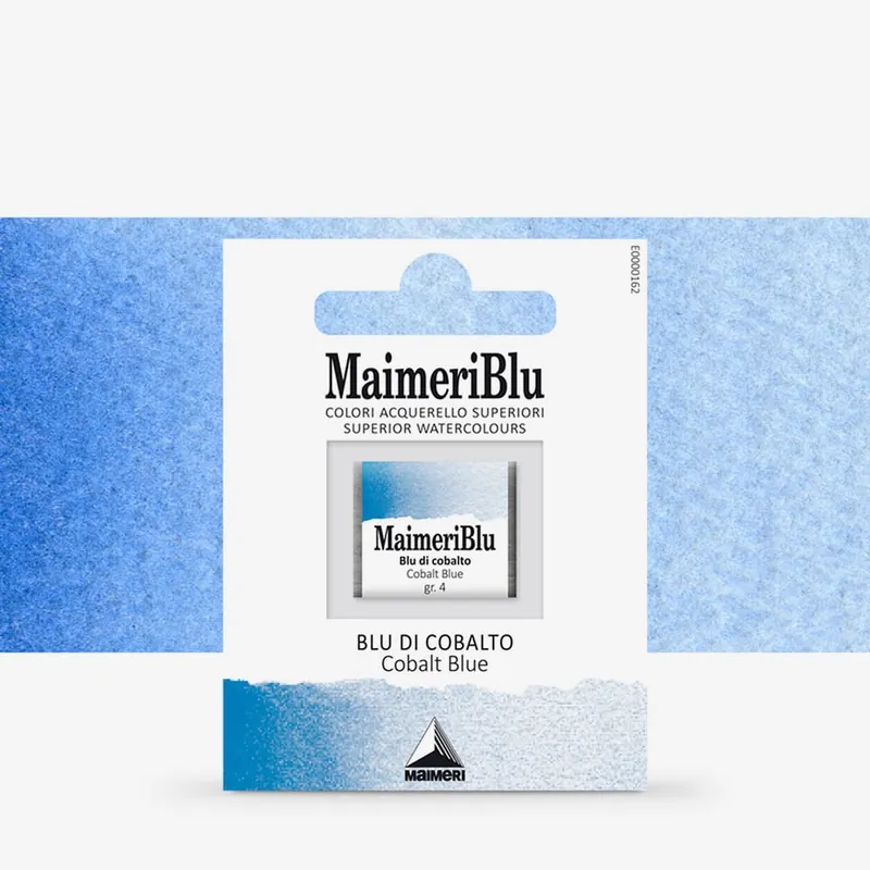 MaimeriBlu Peinture Aquarelle Demi- godet Cobalt Blue Haute Qualité