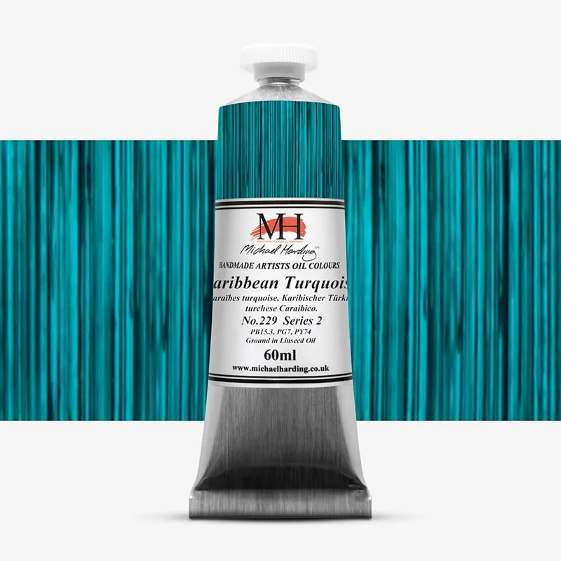 Michael Harding Peinture à l‘huile 60 ml Turquoise des Caraïbes Prix Choc