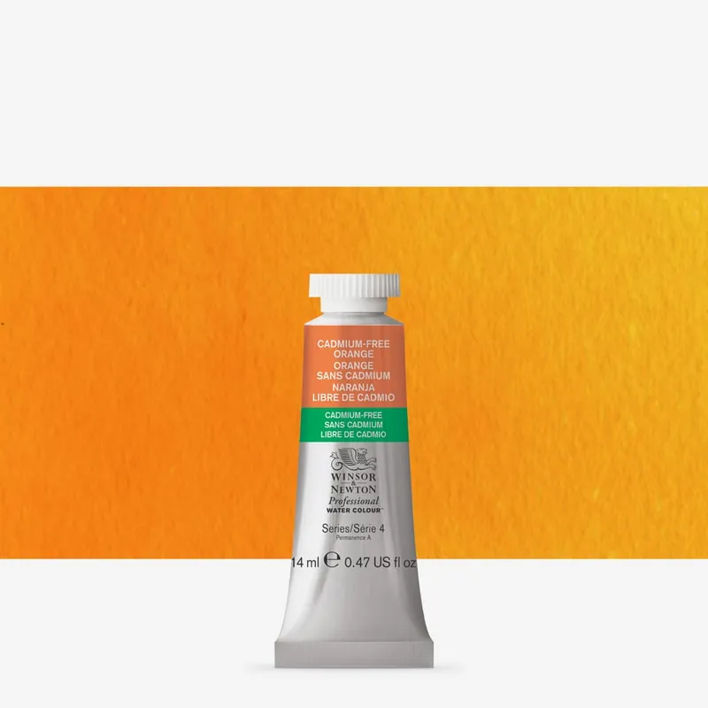 Prix Choc Winsor & Newton Aquarelle Professionnelle 14 ml Orange sans cadmium