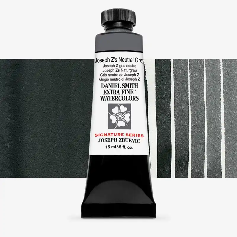 Promotion Saisonnière Daniel Smith Aquarelle Série Signature 15 ml Gris neutre de Joseph Z Série 2