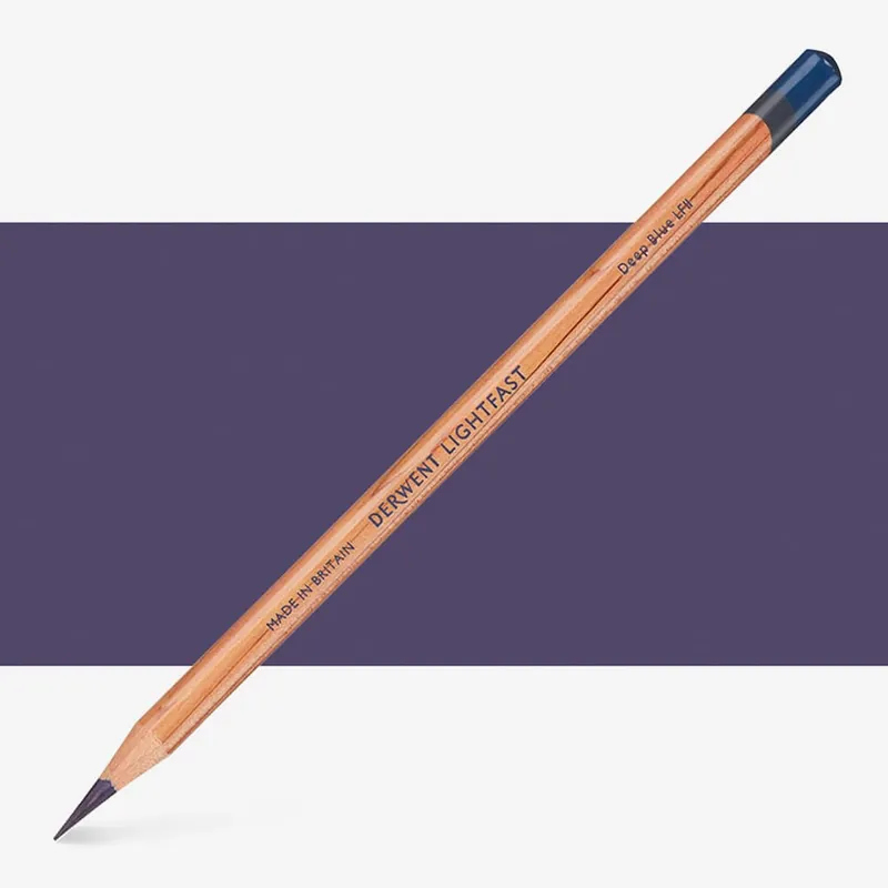 Prix Promo Derwent Excellente résistance à la lumière Crayon de couleur Bleu profond